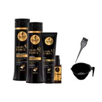 Kit Haskell Cavalo Forte Shp Cond 300ml Leav Sel Cumbuca