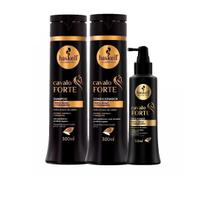Kit Haskell Cavalo Forte Shp/Cond 300ml + Tônico Crescimento