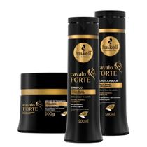 Kit Haskell Cavalo Forte Trio (3 Produtos) CRESCE CABELO 300ML