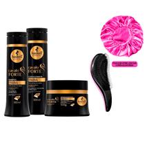 Kit Haskell Cavalo Forte Trio Capilar 300ml +Touca/Escova Kit Haskell Cavalo Forte Trio Capilar 300ml +Touca/Escova