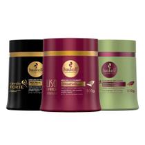 Kit haskell cavalo liso com força bananeira g