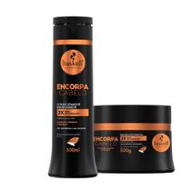 Kit Haskell Condicionador e Máscara Engrossadora Encorpa Cabelo 300ml/g Kit Haskell Condicionador e Máscara Engrossadora Encorpa Cabelo 300ml/g