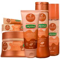 Kit Haskell Doce de Leite Máscara/Creme/Shampoo/Perfum/Gloss Kit Haskell Doce de Leite Máscara/Creme/Shampoo/Perfum/Gloss