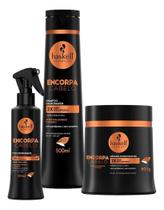 Kit Haskell Encorpa Cabelo (3 itens) Cabelos 2x Mais Encorpados