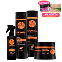 Kit Haskell Encorpa Cabelo Completo 300ml +mini máscara