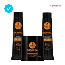 Kit Haskell Encorpa Cabelo Engrossador Shp/cond/masc 500ml/g Kit Haskell Encorpa Cabelo Engrossador Shp/cond/masc 500ml/g