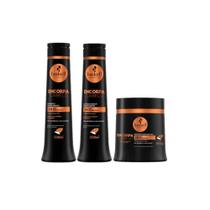 Kit Haskell Encorpa Cabelo Home Care (3 produtos)