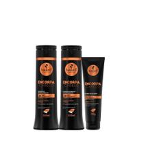 Kit Haskell Encorpa Cabelo Shampoo 300ml + Condicionador 300ml + Pomada Volume, Força e Definição Kit Haskell Encorpa Cabelo Shampoo 300ml + Condicionador 300ml + Pomada Volume, Força e Definição