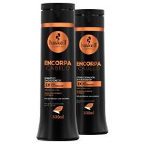 Kit Haskell Encorpa Cabelo Shampoo Condicionador 300ml Tratamento Engrossador Volume Kit Haskell Encorpa Cabelo Shampoo Condicionador 300ml Tratamento Engrossador Volume