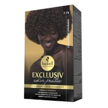 Kit Haskell Excllusiv Color Pratic - 7.73 Chocolate Dourado