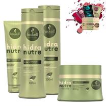 Kit Haskell Hidranutre Sh Cond Masc 300 + Leave-in