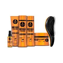 Kit Haskell Infusão 300ml Completo 5 Itens +Escova Kit Haskell Infusão 300ml Completo 5 Itens +Escova