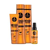 Kit Haskell Infusão De Óleos 500ml Shp/Cond/Óleo Nutritivo Kit Haskell Infusão De Óleos 500ml Shp/Cond/Óleo Nutritivo