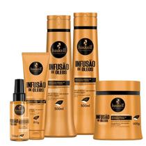 Kit Haskell Infusão de Óleos Haskell (5 Itens) Nutrição Ultraprofunda para Cabelos Ultrarressecados Kit Haskell Infusão de Óleos Haskell (5 Itens) Nutrição Ultraprofunda para Cabelos Ultrarressecados