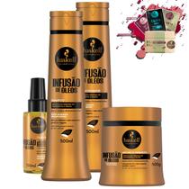 Kit Haskell Infusão de Óleos Sh Cond Másc 500gr e Óleo 100ml