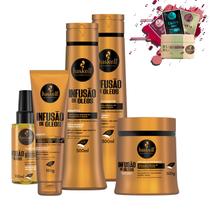 Kit Haskell Infusão de Óleos Sh Cond Másc 500gr Leave e Óleo Kit Haskell Infusão de Óleos Sh Cond Másc 500gr Leave e Óleo