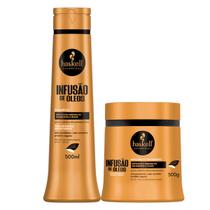 Kit Haskell Infusão de óleos Shampoo 500ML + 1 Mascara 500ML