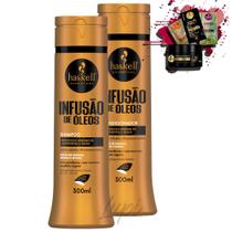 Kit Haskell Infusão de Óleos Shampoo e Condicionador 300ml Kit Haskell Infusão de Óleos Shampoo e Condicionador 300ml