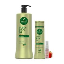 Kit Haskell Jaborandi Shampoo 1 Litro Condicionador 300 ml + Presente Lourre 15ml Kit Haskell Jaborandi Shampoo 1 Litro Condicionador 300 ml + Presente Lourre 15ml