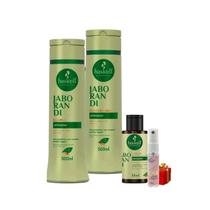 Kit Haskell Jaborandi Shampoo + Condicionador 300ml + Nectavita 35ML + Presente Lourre 15ml Kit Haskell Jaborandi Shampoo + Condicionador 300ml + Nectavita 35ML + Presente Lourre 15ml