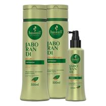 Kit Haskell Jaborandi Shampoo Condicionador E Tônico 300ml