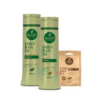 Kit Haskell Jaborandi Shampoo E Cond 300ml + Dose Mandioca