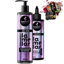 Kit Haskell Lamelar Shampoo 300ml e Máscara 200ml Kit Haskell Lamelar Shampoo 300ml e Máscara 200ml