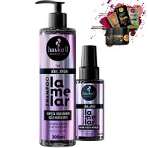 Kit Haskell Lamelar Shampoo 300ml e Óleo 100ml Kit Haskell Lamelar Shampoo 300ml e Óleo 100ml