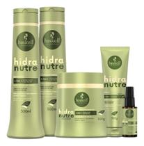 Kit Haskell Linha Hidranutre 500gr Hidratação e Nutrição para Todos os Tipos de Cabelo (5 itens) Kit Haskell Linha Hidranutre 500gr Hidratação e Nutrição para Todos os Tipos de Cabelo (5 itens)