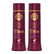Kit Haskell Liso com Força Shampoo e Condicionador 300ml - Cabelos Lisos Kit Haskell Liso com Força Shampoo e Condicionador 300ml - Cabelos Lisos
