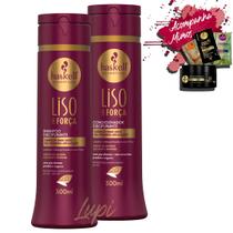 Kit Haskell Liso Com Força Shampoo E Condicionador 300ml