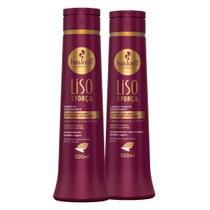 Kit Haskell Liso Com Força Shampoo E Condicionador 500Ml