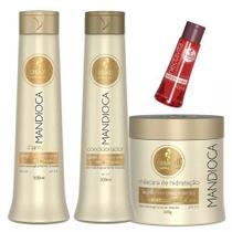 Kit Haskell Mandioca 3 Itens G + Nectavita Queratina