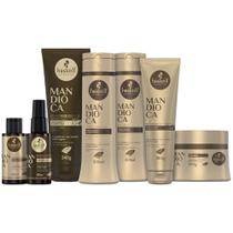 Kit Haskell Mandioca 300ml 7 Itens Completo Haskell Kit Haskell Mandioca 300ml 7 Itens Completo Haskell