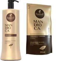 Kit Haskell Mandioca Condicionador 1 Litro + 1 Refil Condicionador 250 Kit Haskell Mandioca Condicionador 1 Litro + 1 Refil Condicionador 250