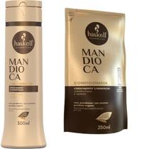 Kit Haskell Mandioca Condicionador 300ML + 1 Refil Condicionador 250 Kit Haskell Mandioca Condicionador 300ML + 1 Refil Condicionador 250