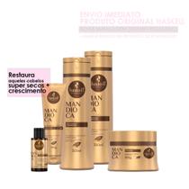Kit Haskell Mandioca Crescimento e Brilho Completo 300ml