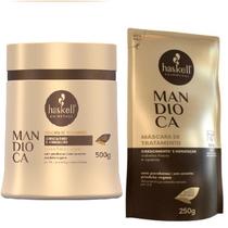Kit Haskell Mandioca Mascara 500ML + 1 Refil Mascara 250