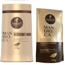 Kit Haskell Mandioca Mascara 900ML + 1 Refil Mascara 250