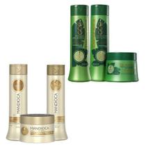 Kit Haskell Mandioca P + Kit Bananeira Pós Química P Kit Haskell Mandioca P + Kit Bananeira Pós Química P