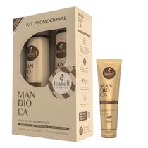 Kit Haskell Mandioca Promopack 500Ml + Leave-In 150Gr