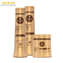 Kit Haskell Mandioca Sh 500ML+ Cond 500ML+ Masc 500G Kit Haskell Mandioca Sh 500ML+ Cond 500ML+ Masc 500G