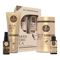 Kit Haskell Mandioca Sh Cond 500g Masc 900g Leave Rep + Nect