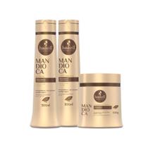 Kit Haskell Mandioca Sh + Cond 500ml e Masc 500g