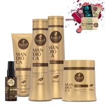 Kit Haskell Mandioca Sh+cond Másc 500ml Leave In Rep Pontas