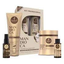 Kit Haskell Mandioca Sh Cond Masc Leave Nect Reparador 500ml