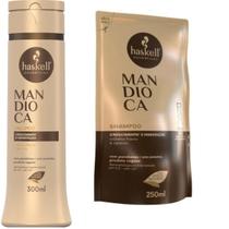 Kit Haskell Mandioca Shampoo 300ML + 1 Refil Shampoo 250