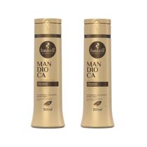 Kit Haskell Mandioca Shampoo 300Ml + Condicionador 300Ml