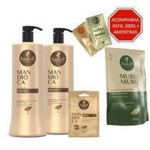 Kit Haskell Mandioca Shampoo E Cond 1l + Dose Mandioca