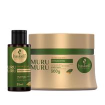 Kit Haskell Manteiga Hidratante 300g + Seiva Nutritiva Murumuru 35ml Kit Haskell Manteiga Hidratante 300g + Seiva Nutritiva Murumuru 35ml